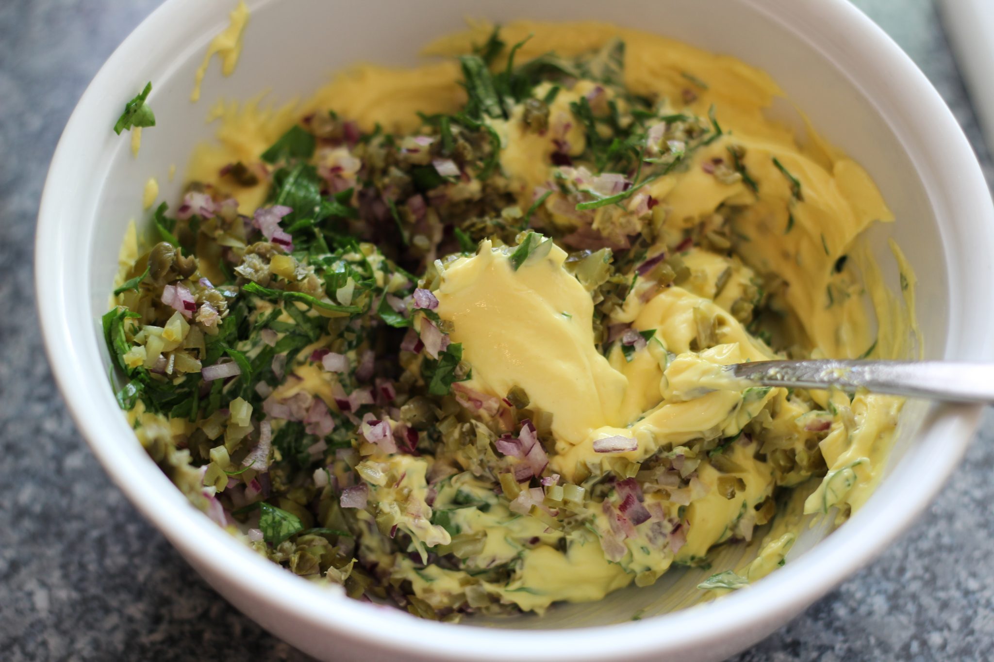 Burger mit selbstgemachter Remoulade ohne Ei Cookinglisa